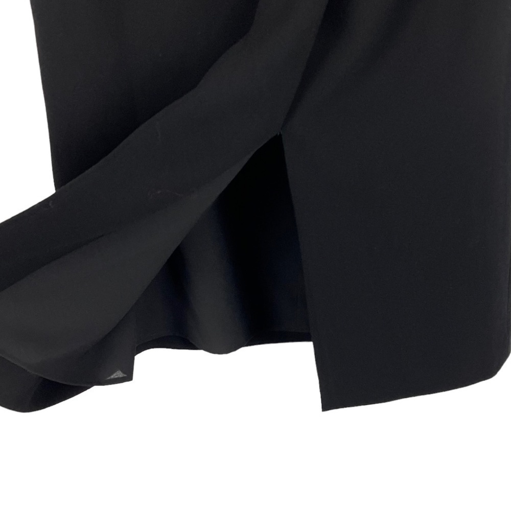 BURBERRY LONDON WRAP STYLE SLIT GATHERED HIP SKIRT - Picture 7 of 14
